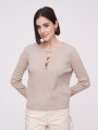 Remera Viruvir Beige