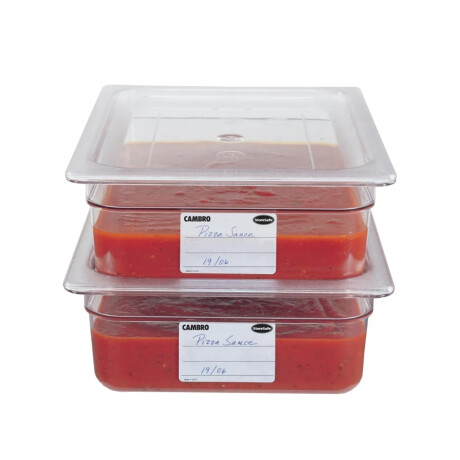 Tapa Rigida para Cuba Policarbonato GN 1/2 Tapa Rigida para Cuba Policarbonato GN 1/2