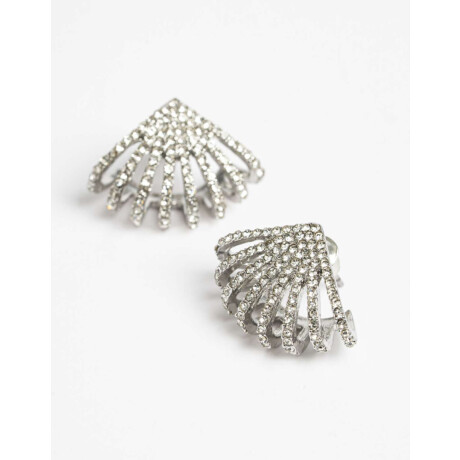 Aros Pasantes Strass Cristal