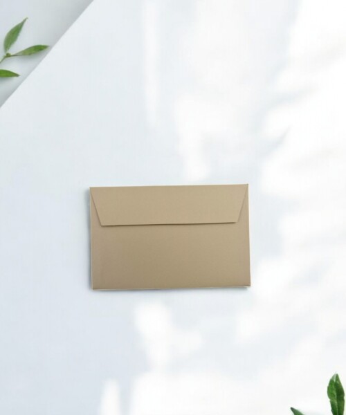 Sobre color 120 grs 6,5x10 cm. ALMENDRA