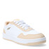 Championes de Mujer Puma Court Classic Blanco - Naranja Damasco - Dorado