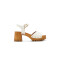 SPINNEY COGNAC SMOOTH SYNTHETIC WHITE