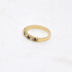 Anillo Medio Sinfin En Oro 18K Y Brillantes Anillo Medio Sinfin En Oro 18K Y Brillantes
