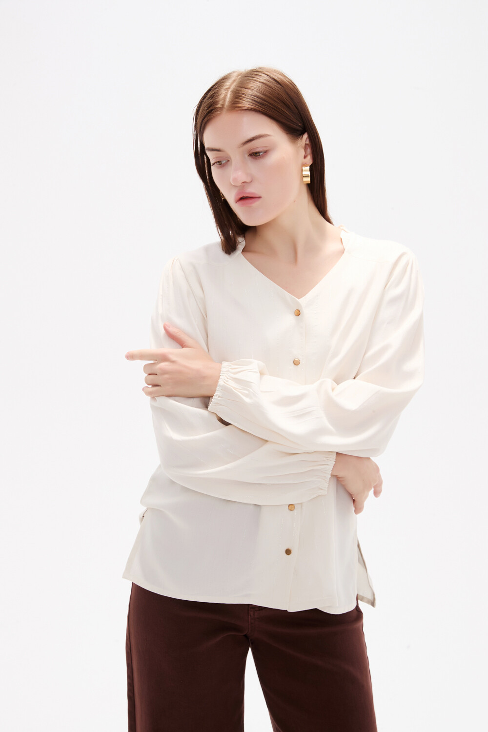 Camisa Blova Crudo / Natural