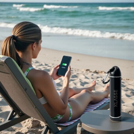 Cargador Portátil Klasse Power Bank | Color negro Cargador Portátil Klasse Power Bank | Color negro
