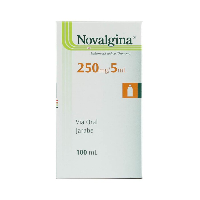 NOVALGINA JBE FR. X 100 ML. única