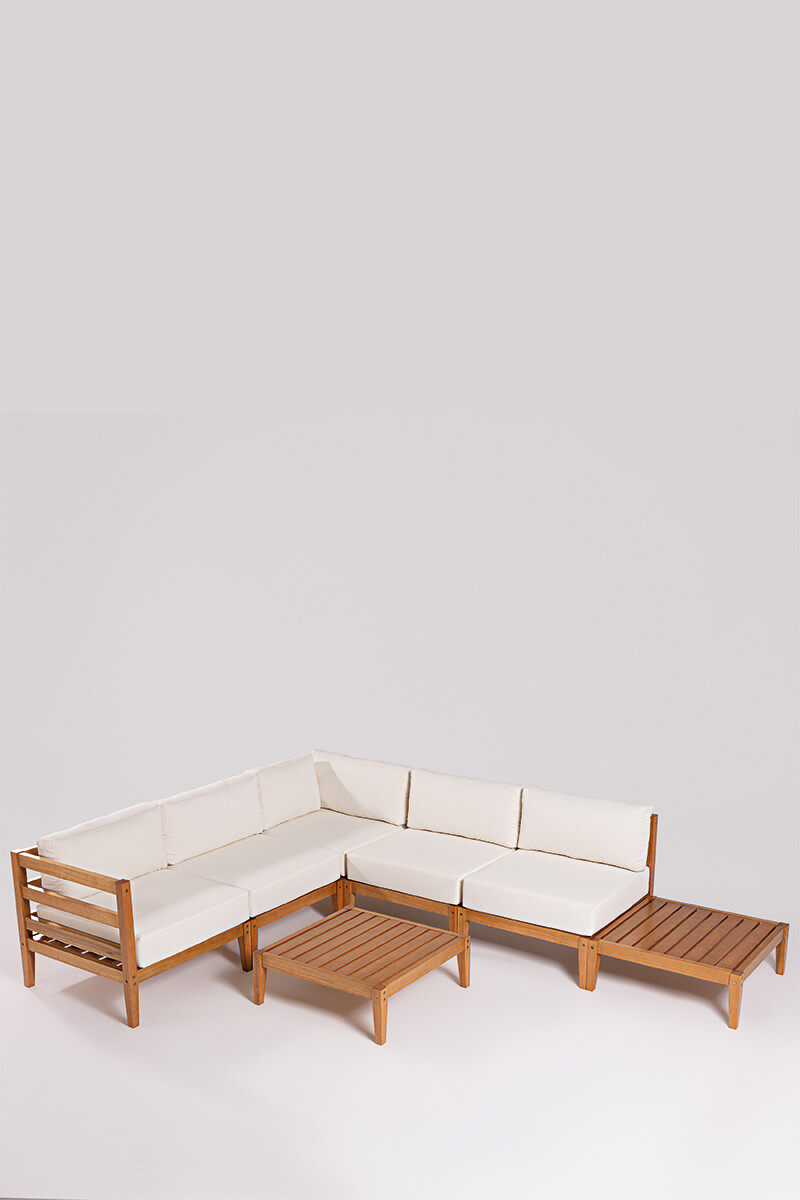 CANNES MODULO MODULO CANNES ACQUABLOCK CRUDO 70x74x66CM JATOBA