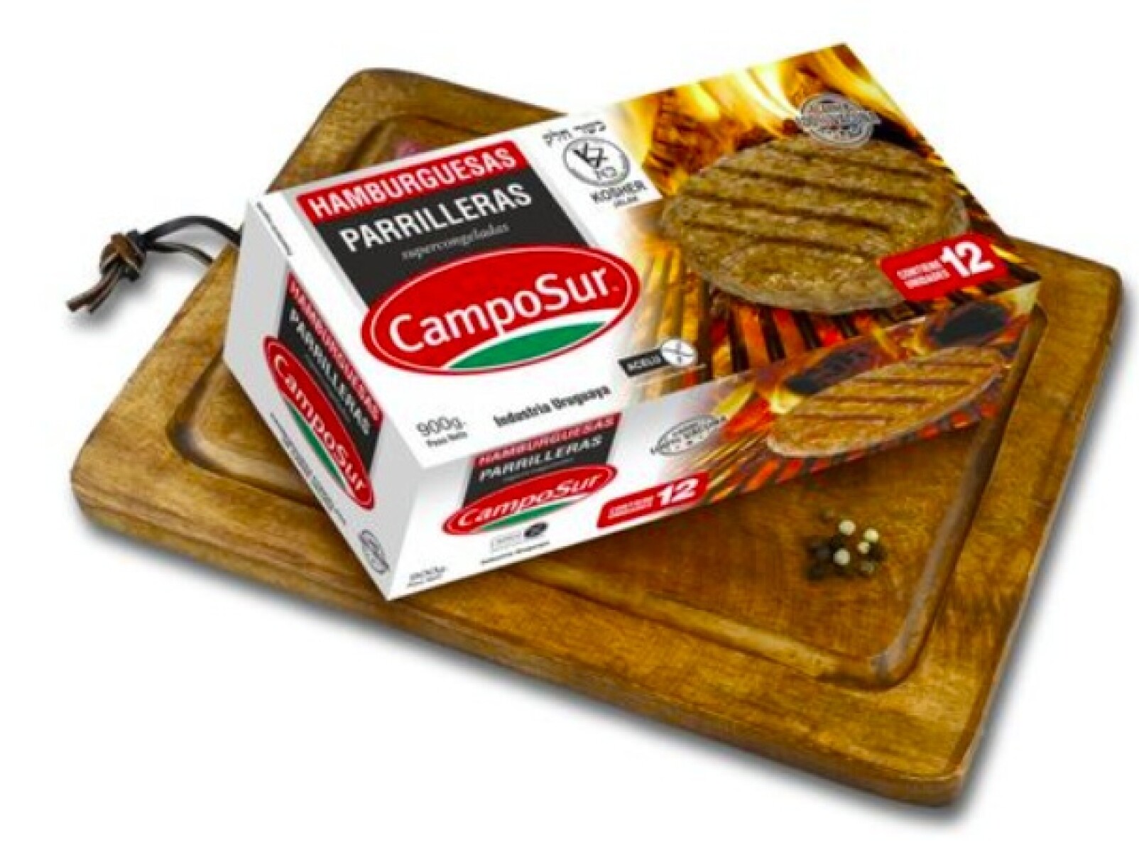 HAMBURGUESA CAMPOSUR PARRILLERA KOSHER X12 +SOLO PDE O WEB+ 