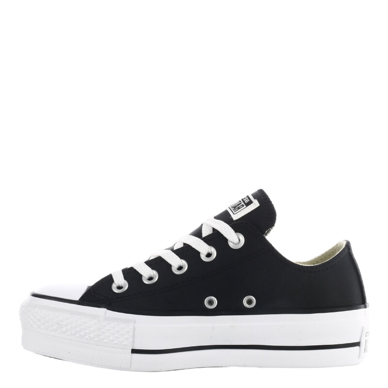 Championes Unisex Converse Plataforma Chuck Taylor Lift Negro - Blanco