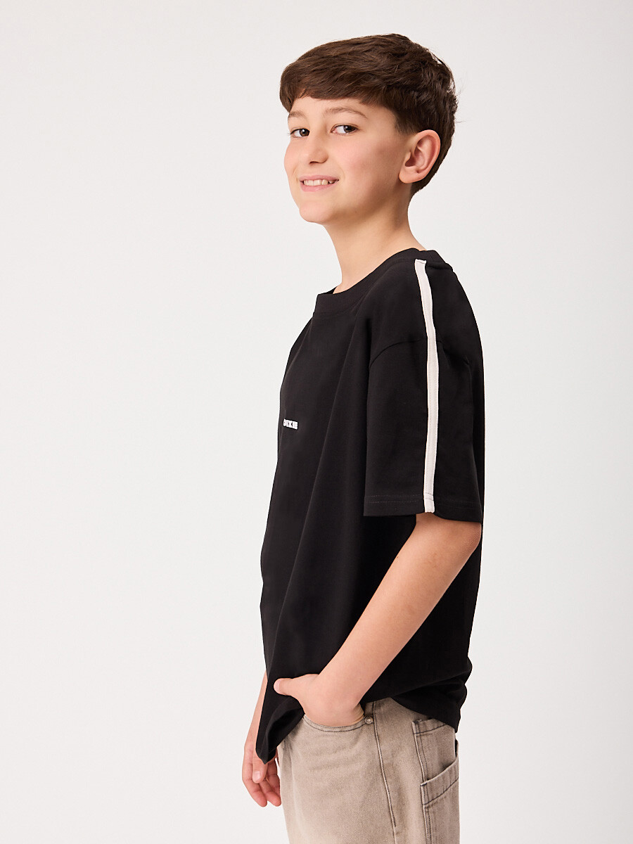 T-SHIRT M/C NAYROBY TEEN DIXIE Negro