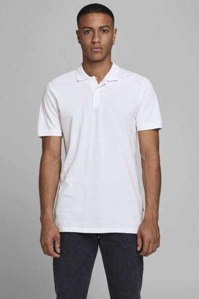 Polera Polo Basic White