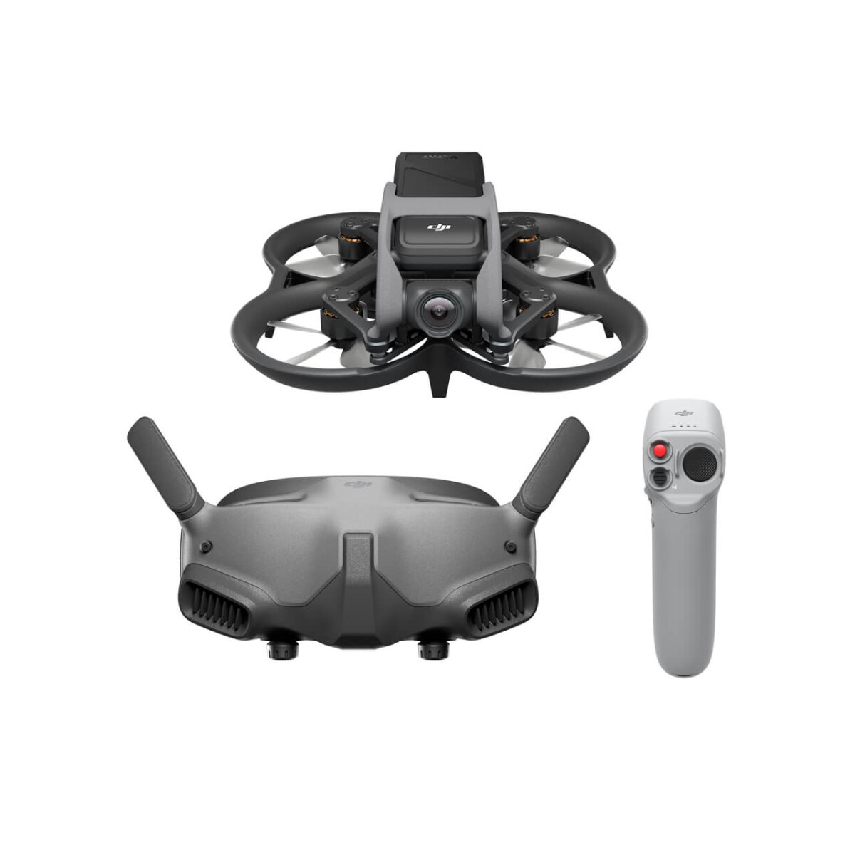 Drone DJI Avata Pro-View Combo c/ Control RC Motion 2 + Gafas DJI Goggles 2 - Gris 