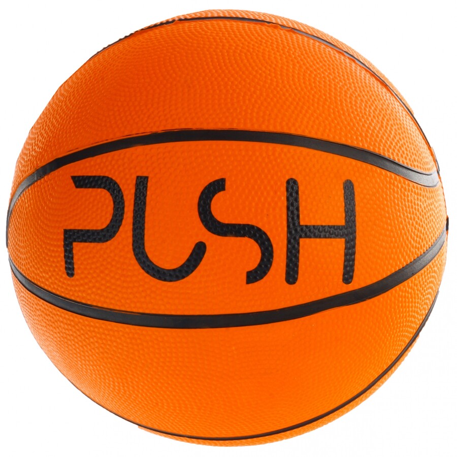 Pelota Push Basket Anaranjado - Negro