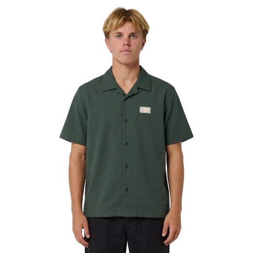 Camisa Rivvia Wallflower Patch - Verde Camisa Rivvia Wallflower Patch - Verde