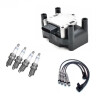KIT ENCENDIDO GOL G5 / FOX / SURAN BUJIAS + CABLES + BOBINA Kit Encendido Gol G5 / Fox / Suran Bujias + Cables + Bobina