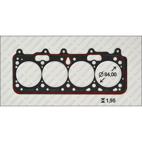 JUNTA FORD TAPA CILINDROS 1.8D (2M) ILLINOIS JUNTA FORD TAPA CILINDROS 1.8D (2M) ILLINOIS