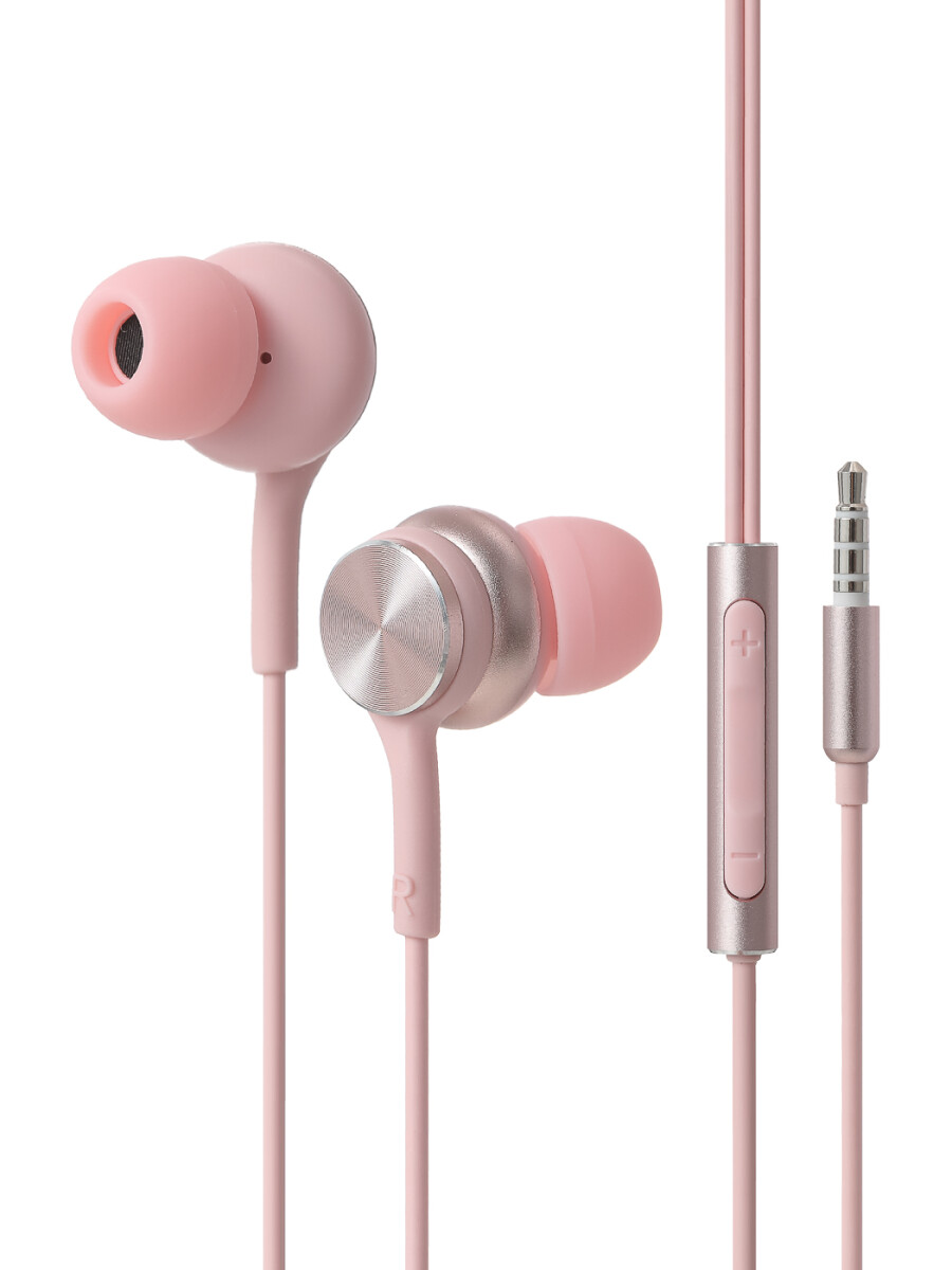 Auriculares in ear - rosa 
