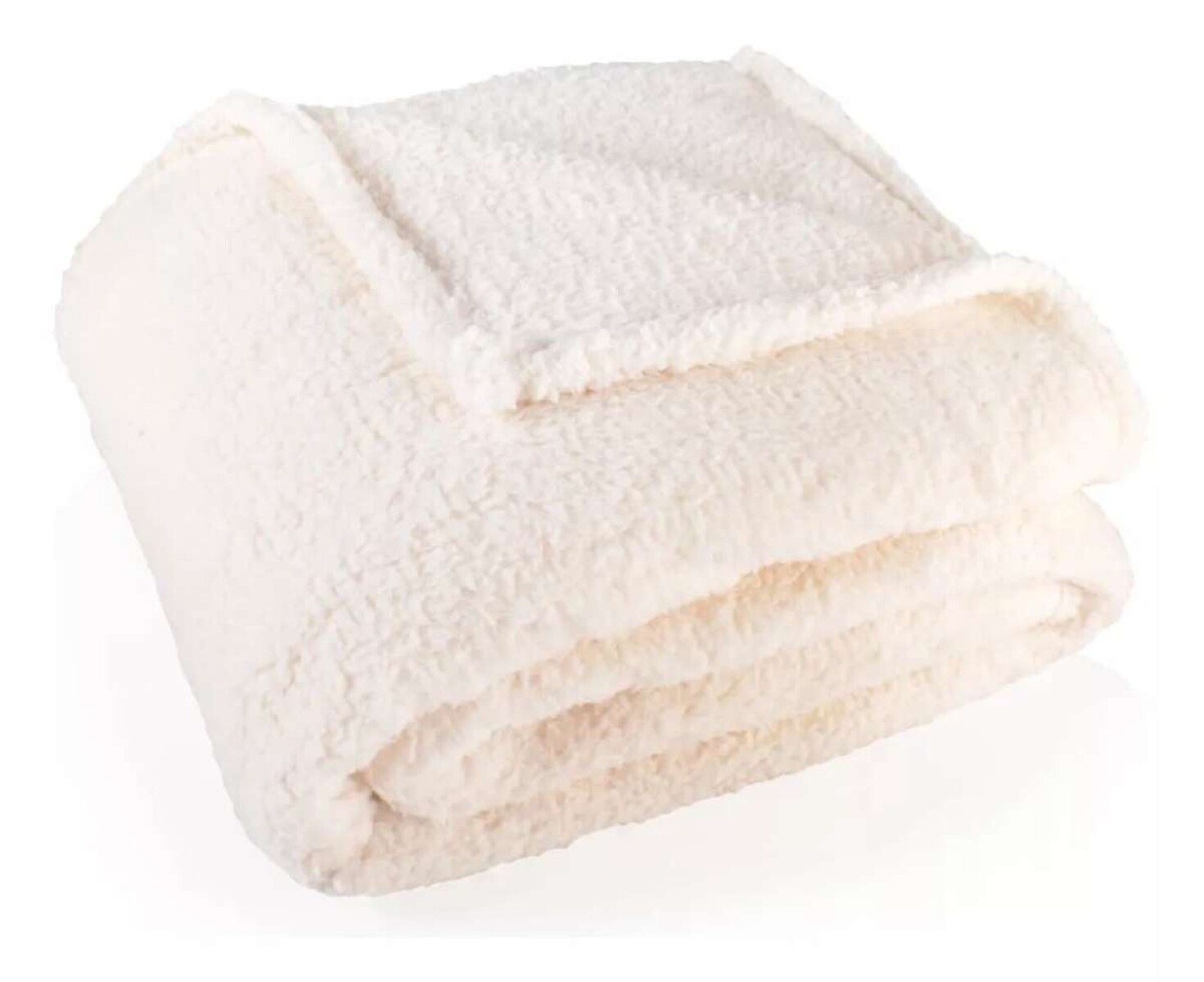 Manta Corderito 1 Plaza 150x200cm - Crudo 