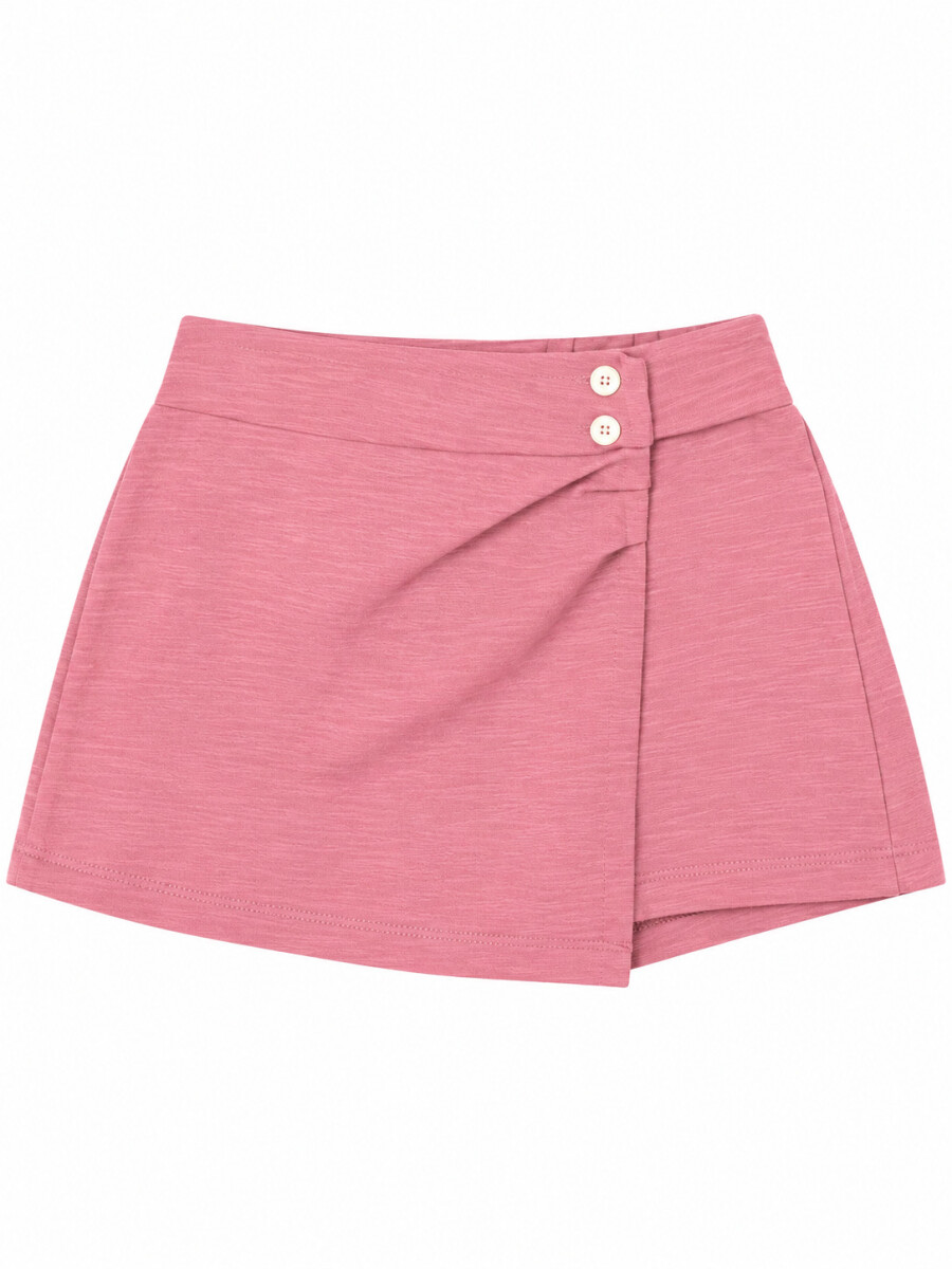 SKORT NIARI KIDS - ROSADO. 