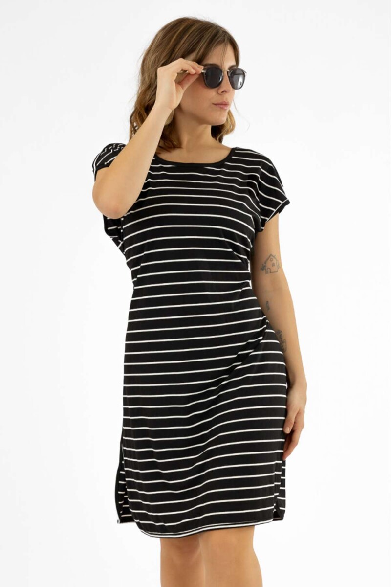 Vestido nautico liso - Rayas/escoces 