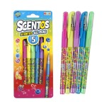 SCENTOS BOLÍGRAFOS GEL PERFUMADOS 5P única