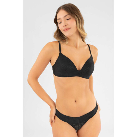 Soutien triangulo preformado azucena Negro