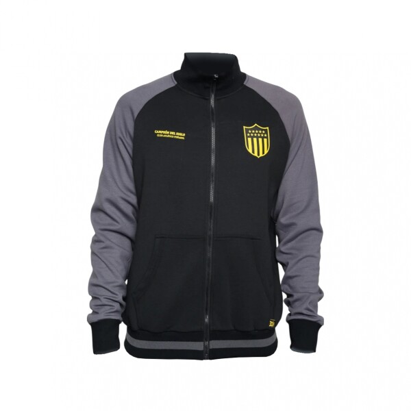 CAMPERA SIGLO PEÑAROL LICENCIAS Black