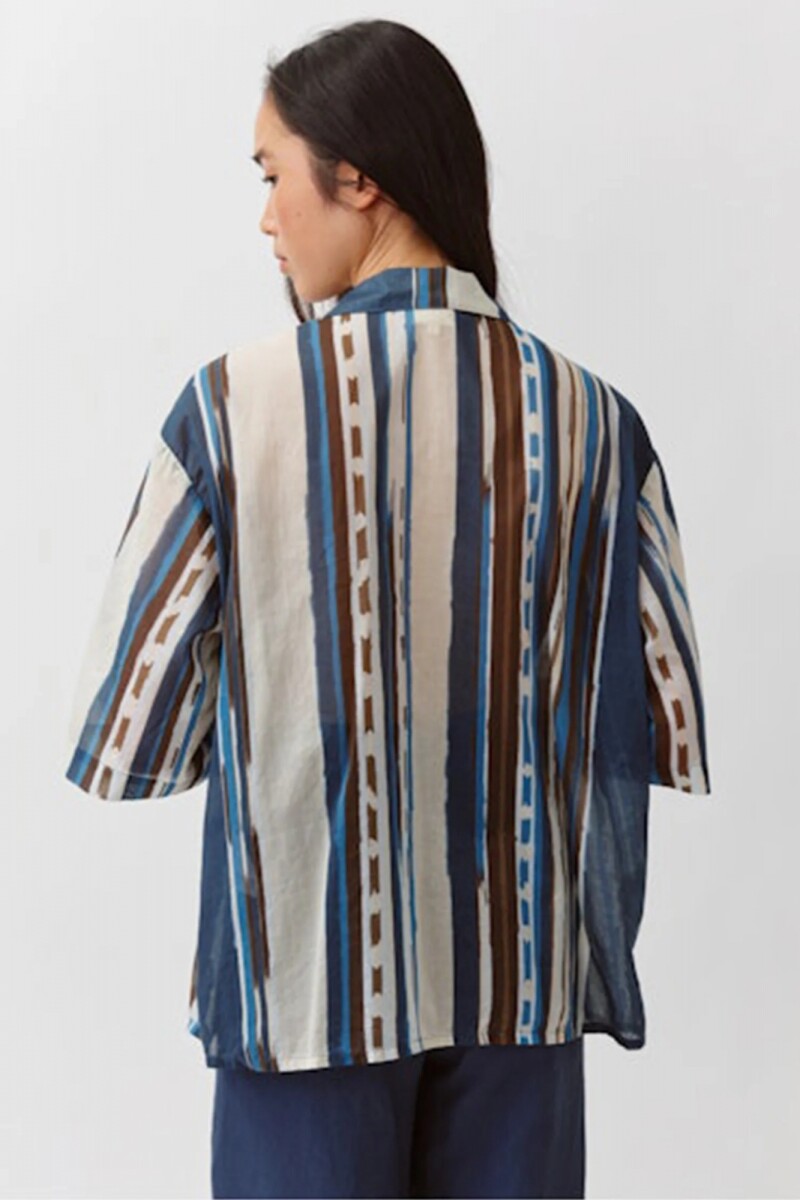 CAMISA CIRILLA Azul