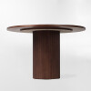 MESA DE COMEDOR OLIVE MARRÓN - CIRCULAR