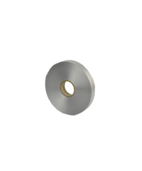 Cinta lisa 2 cm. x 100 mts PLATA