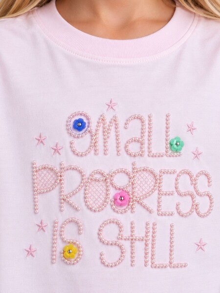 T-SHIRT COCOMIEL 8809 M.C sma ROSADO