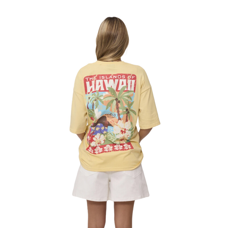 Remera Rusty Nessa - Amarillo Remera Rusty Nessa - Amarillo
