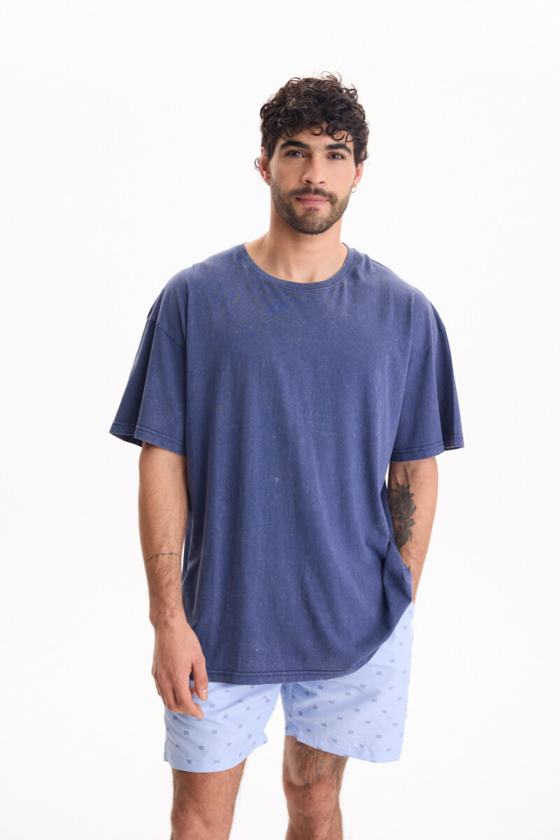 Remera Downtown - Azul 