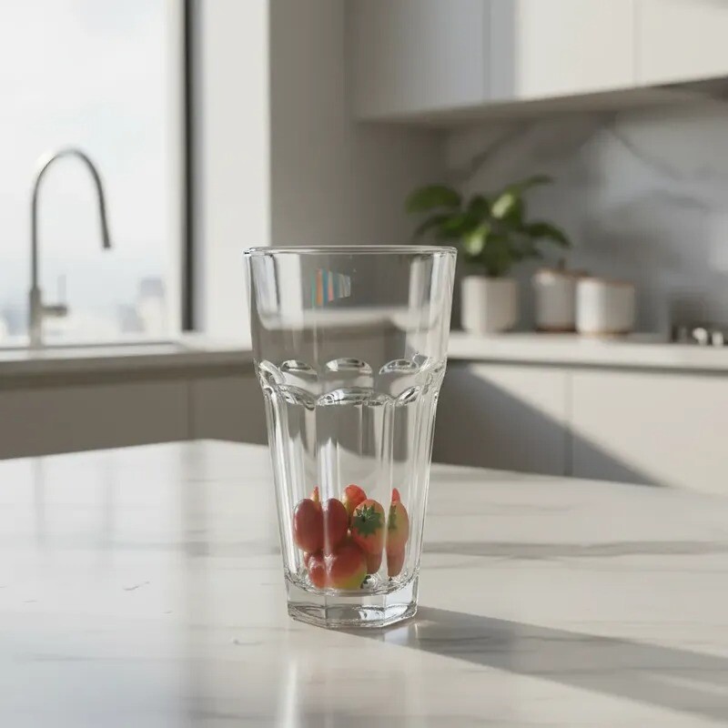 Vaso Alto Facetado 473 Ml - PACK X 6 uniades - X-BM2016 Vaso Alto Facetado 473 Ml - PACK X 6 uniades - X-BM2016