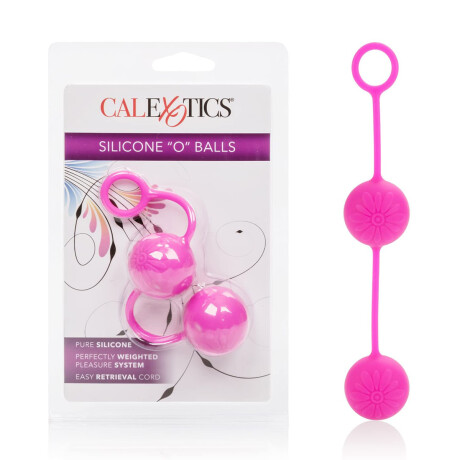 Bolas Chinas Silicone O Balls Rosado