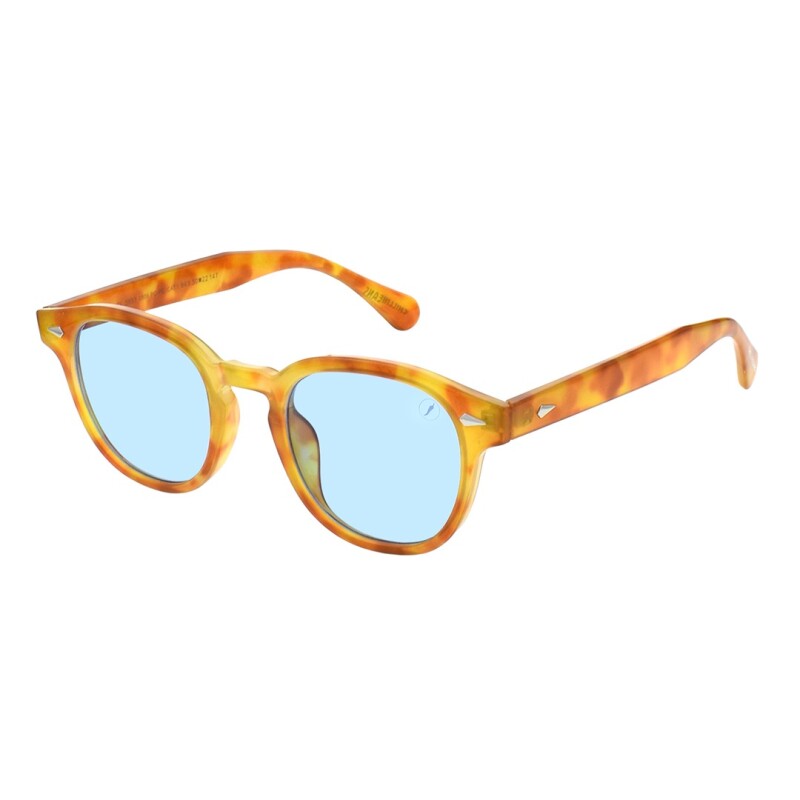 Lentes de Sol Chilli Beans Lausana Marrón - Azul