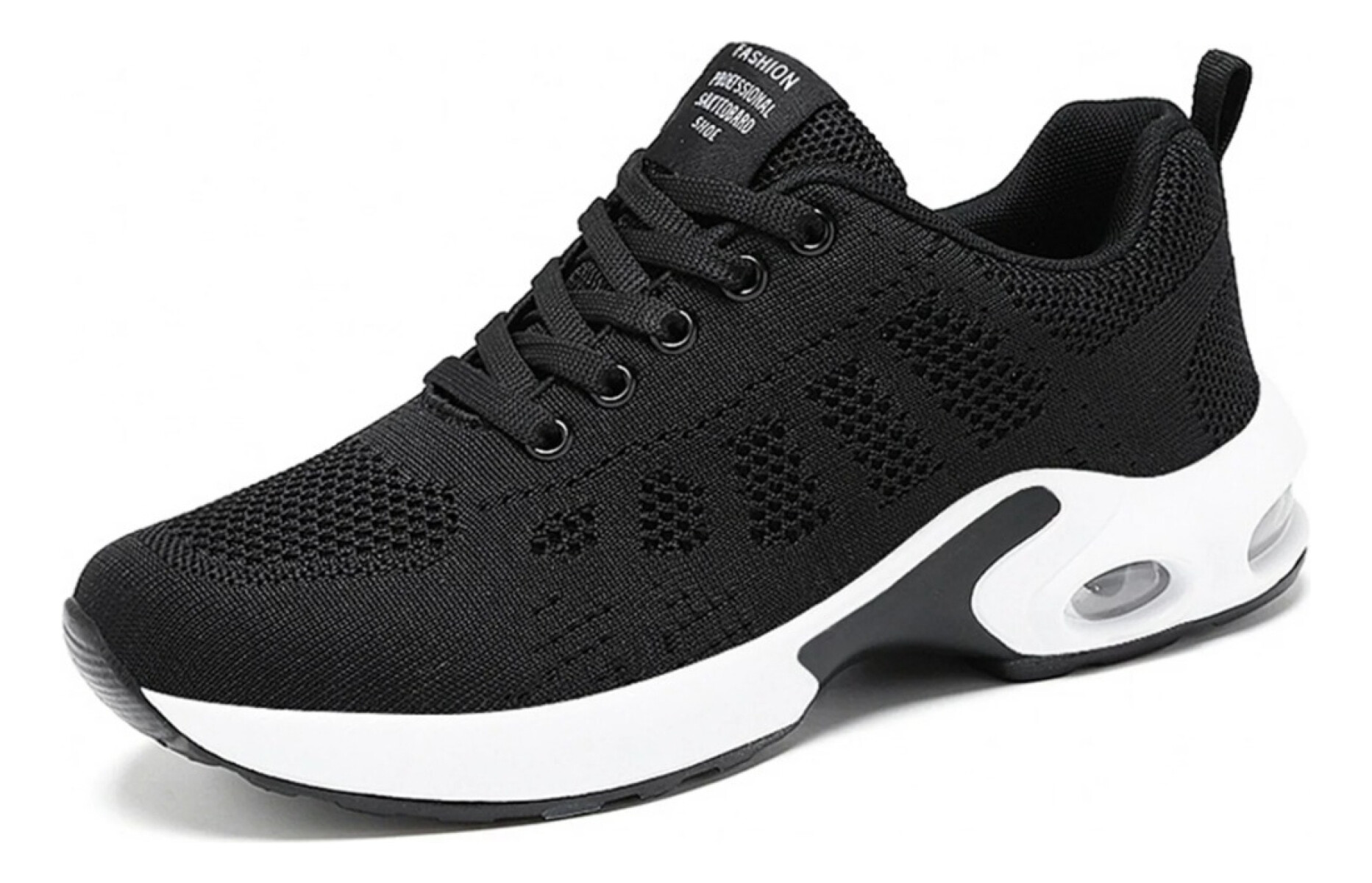 Championes De Dama Calzado Sport Gran Comodidad Running - Negro 