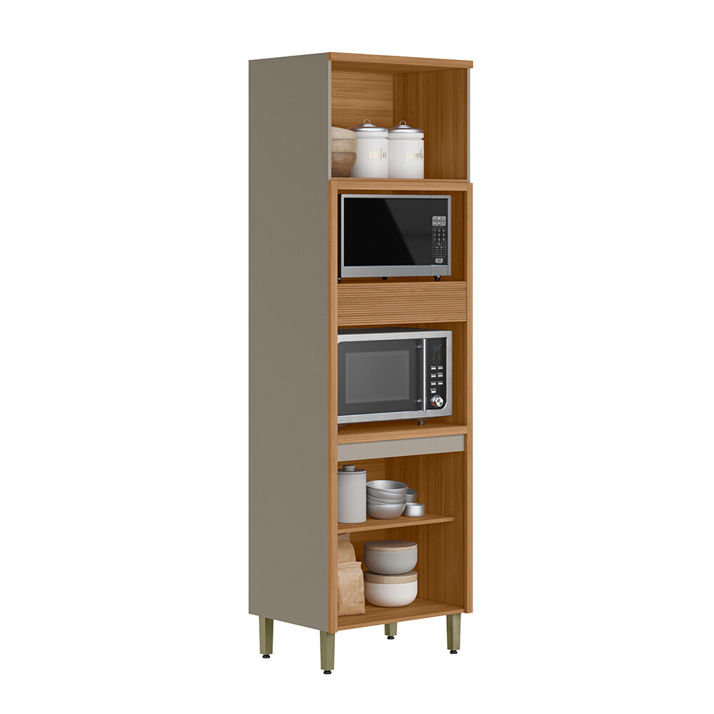 MUEBLE PARA 2 MICROONDAS MODELO ALLURE Mueble Para 2 Microondas Modelo Allure