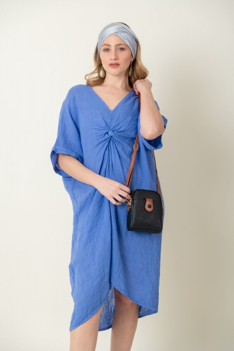 VESTIDO FIORALBA - Baby blue 