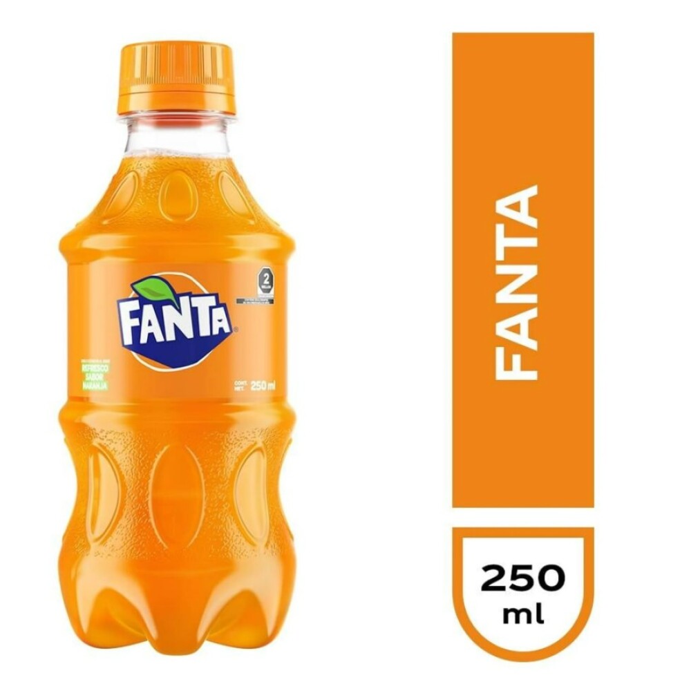 FANTA NARANJA ENVASE X 250 ML. única