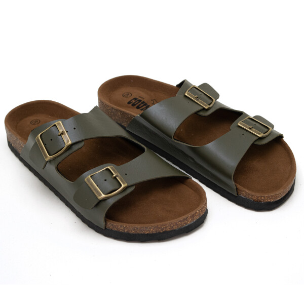 Sandalias Country de Hombre - YF16M Verde