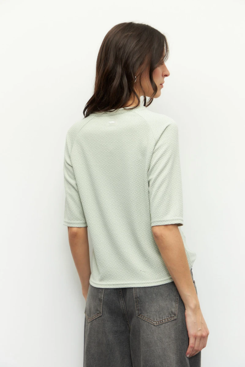 REMERA FRANCO Verde Menta