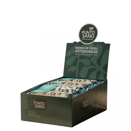 Barras De Cereal 35gr PUNTO SANO Caja x16 Sabor Chocolate Barras De Cereal 35gr PUNTO SANO Caja x16 Sabor Chocolate