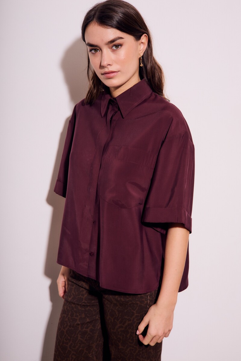 Camisa Berenjena