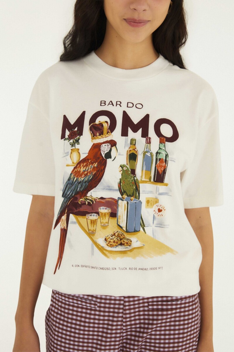 REMERA BAR DO MOMO Blanco