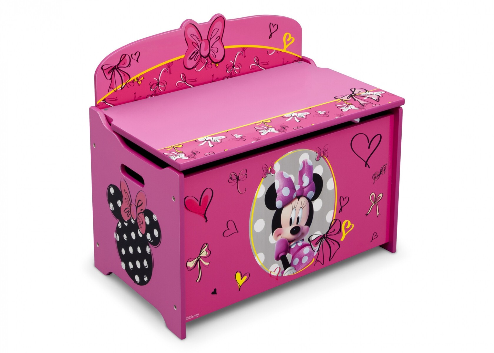 Baúl para juguetes Minnie Mouse Disney Deluxe 