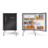 Frigobar Retro Vintage Whirlpool Wra08aedwa 76 Lts FRIGOBAR WHIRLPOOL RETRO WRA08HEDW NEG**