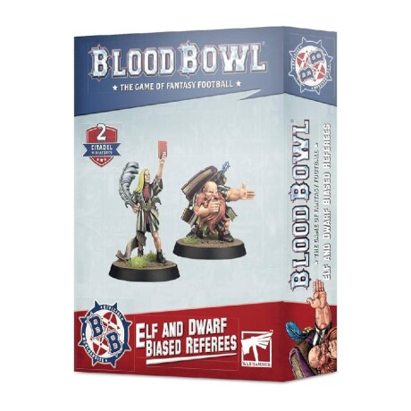 Blood Bowl Elf and Dwarf Biased Referees Blood Bowl Elf and Dwarf Biased Referees