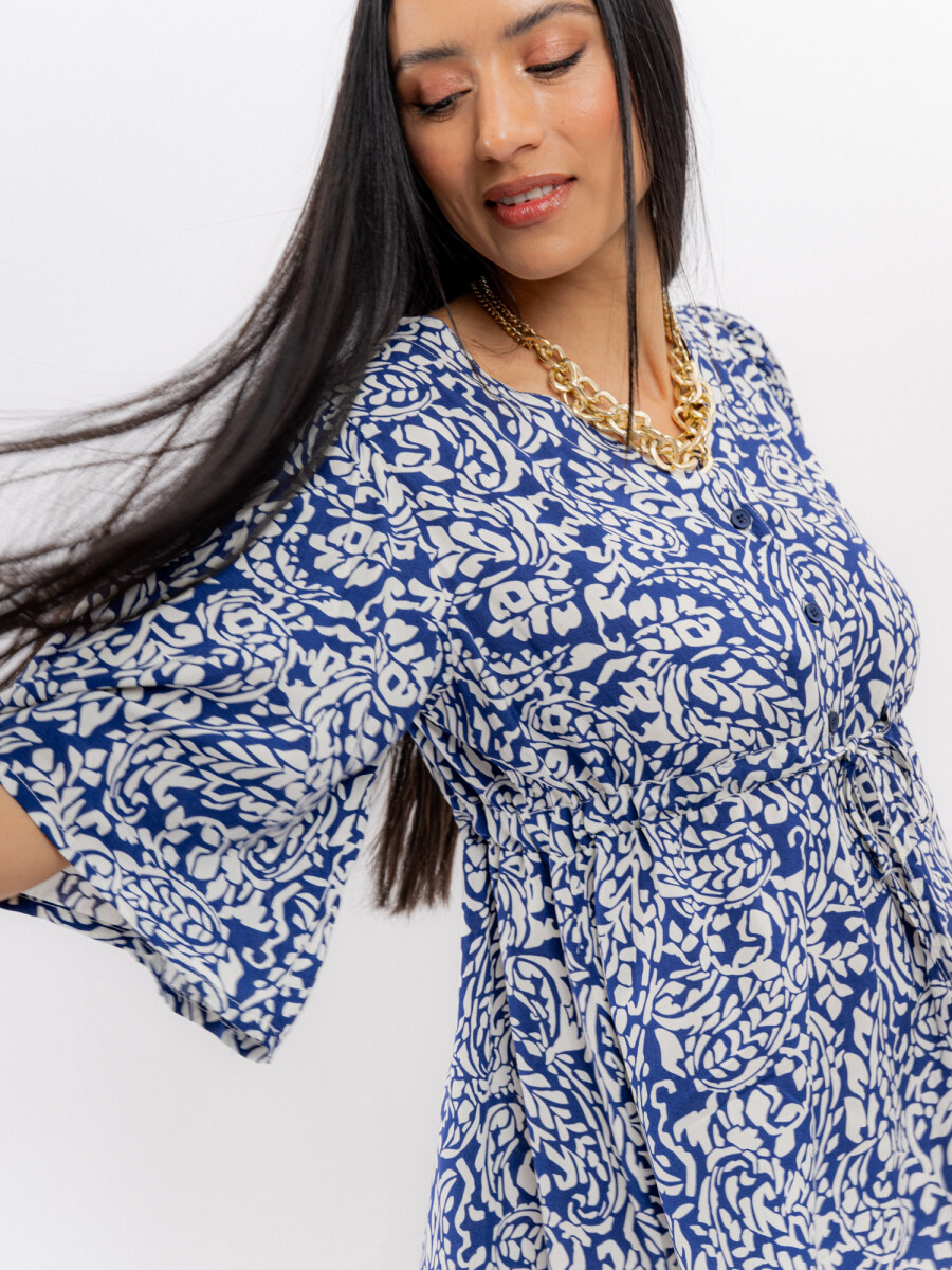Vestido estampado 