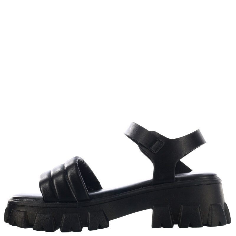 Sandalia de Mujer Miss Carol EBRO con pulsera Negro